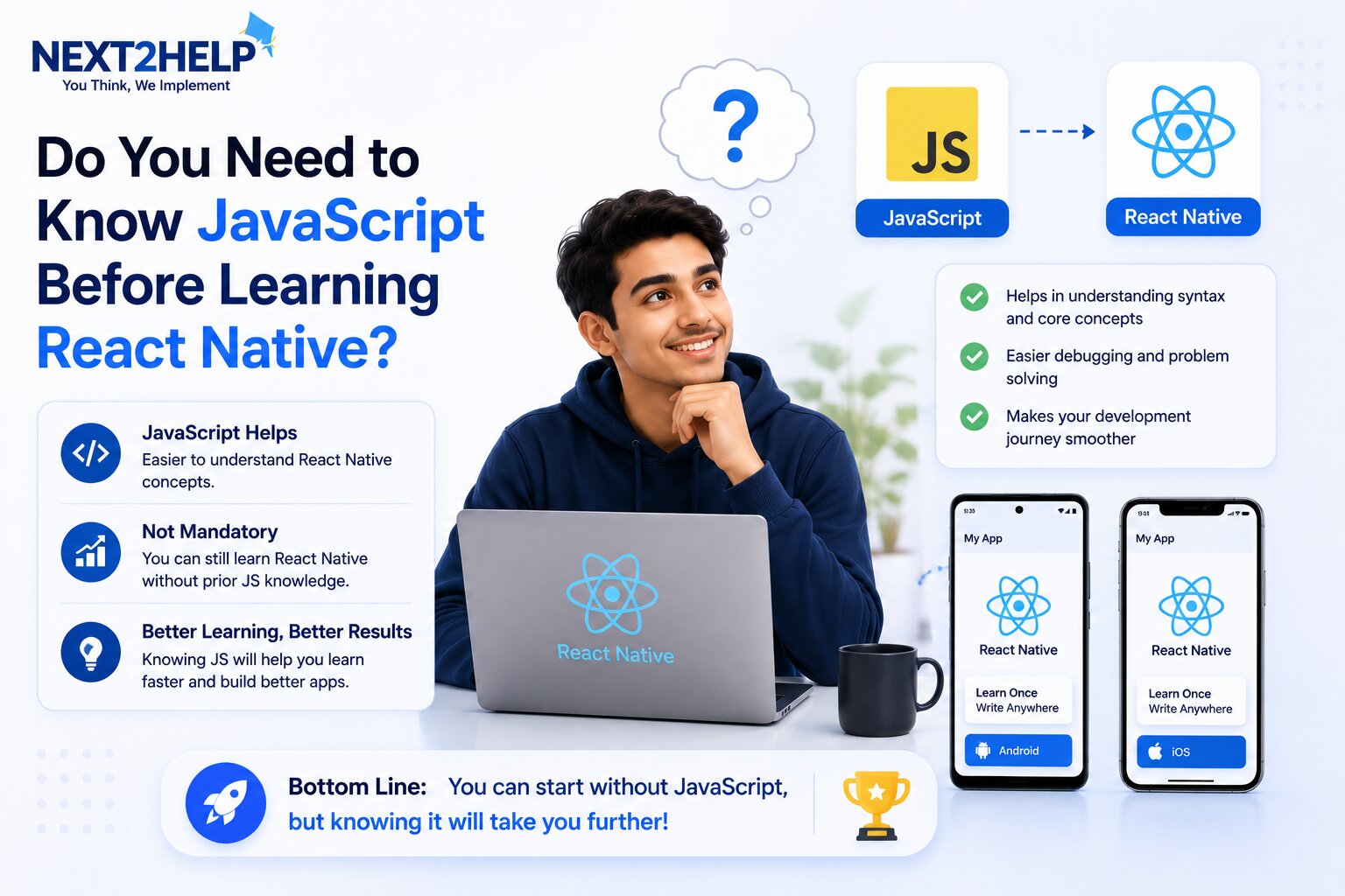 do you need to know javascript before learning react native